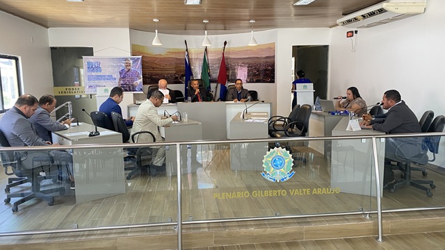 Câmara discute programa de valorização humana e melhorias urbanas na 31ª Sessão Ordinária