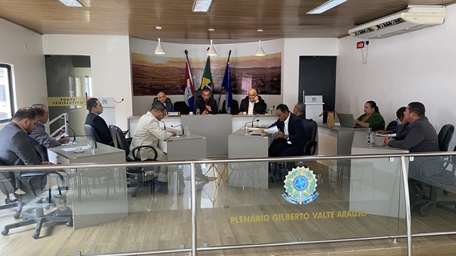 Câmara de Matriz de Camaragibe realiza 10ª sessão ordinária
